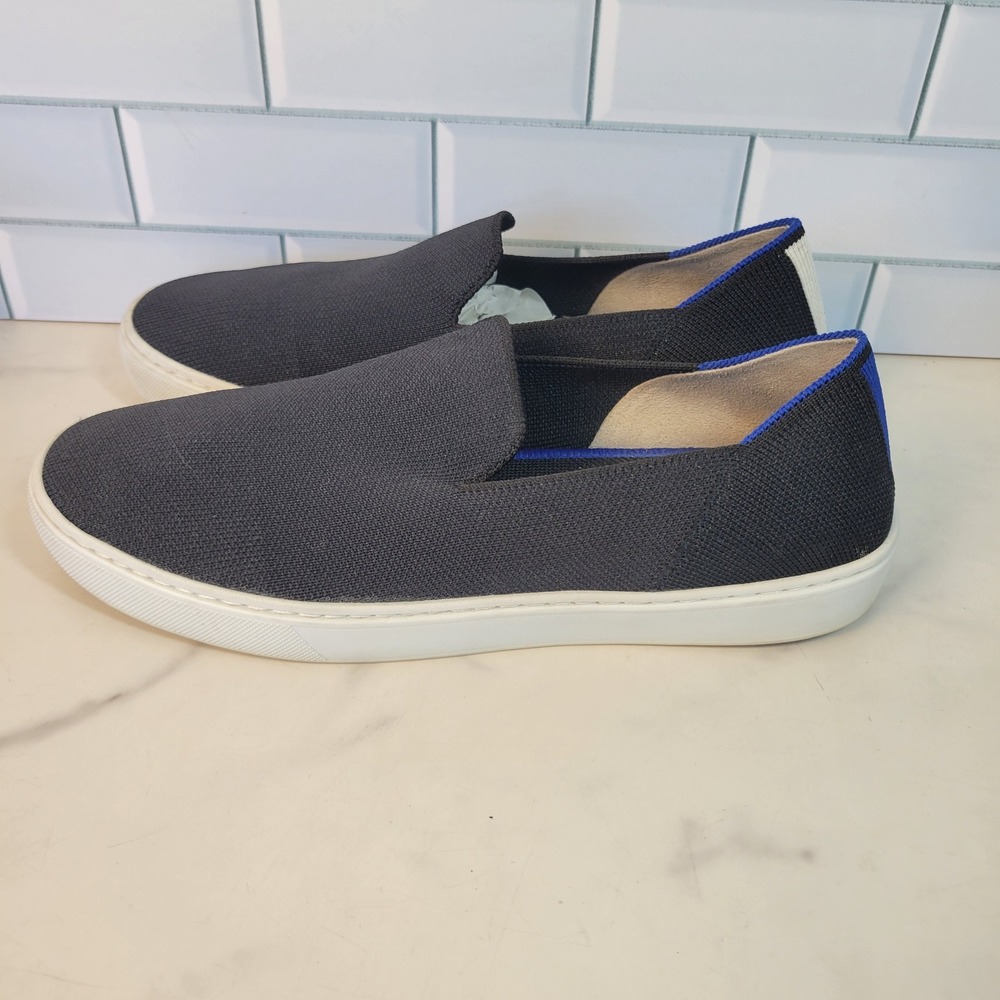Rothy's The Original Womens Size 8 Blue Casual Walking Slip On Shoes Sneakers